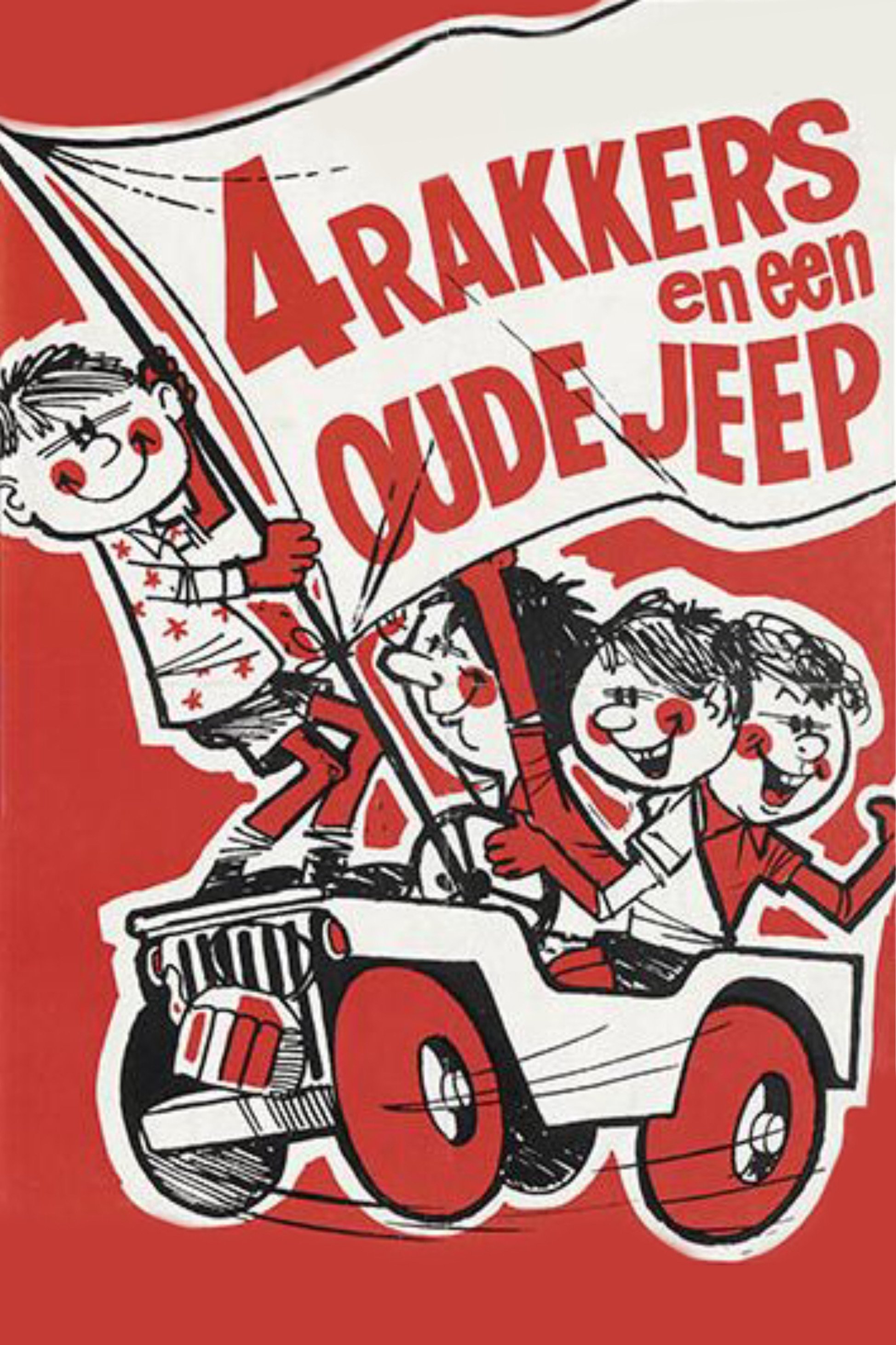 Vier Rakkers en een oude jeep