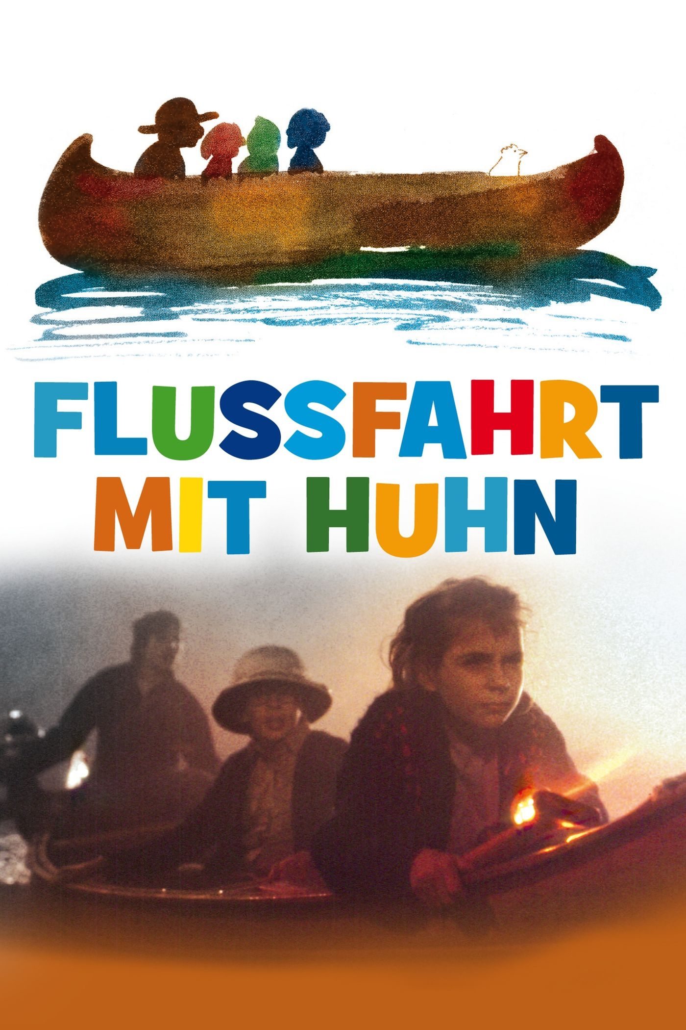 Flußfahrt mit Huhn
