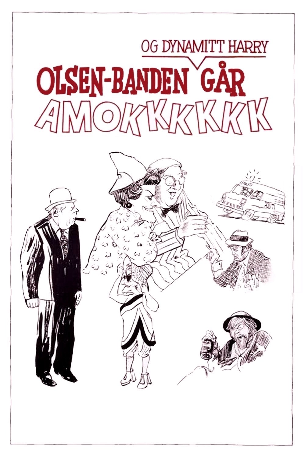 Olsen-banden og Dynamitt-Harry går amok
