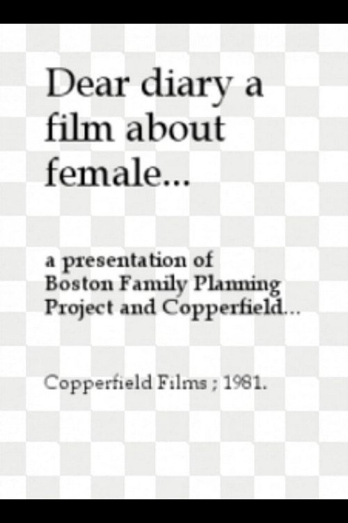 Dear Diary: A Film About Female Puberty