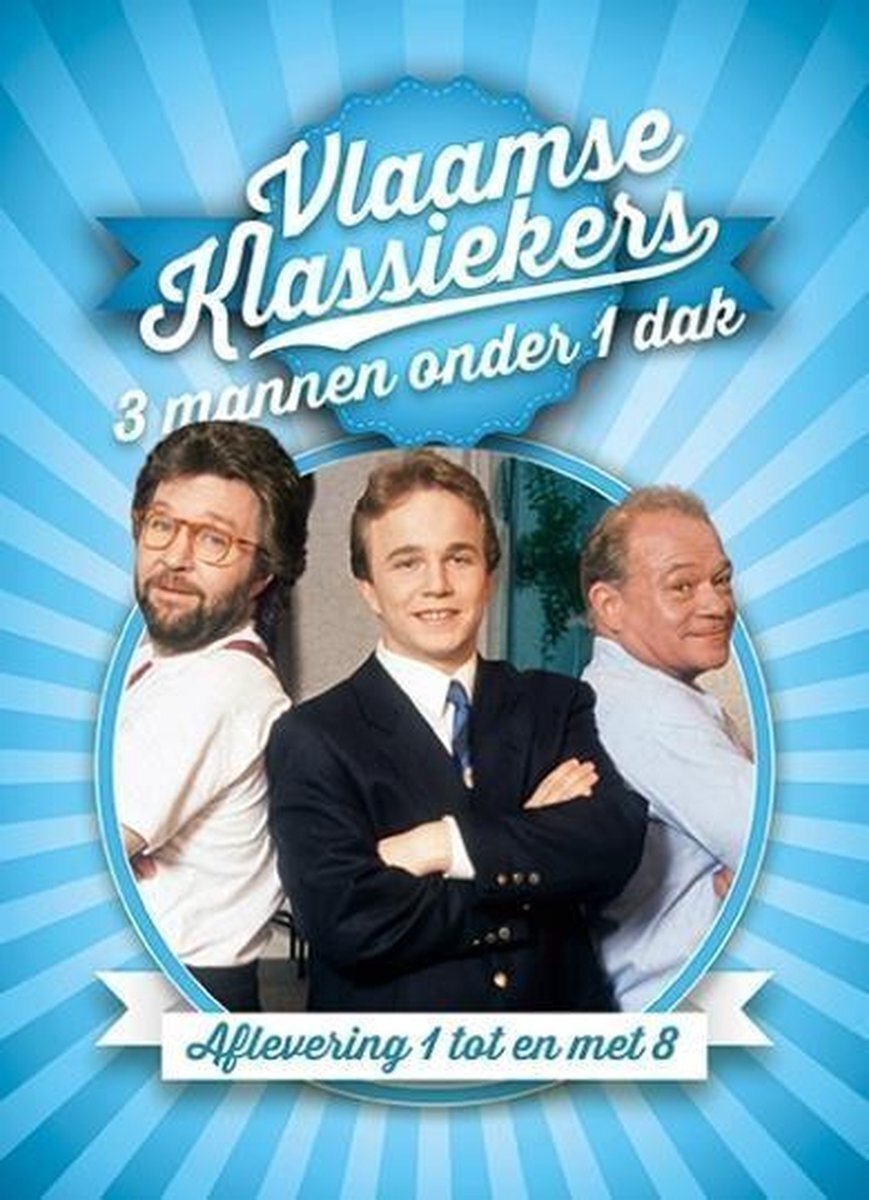 Drie mannen onder een dak