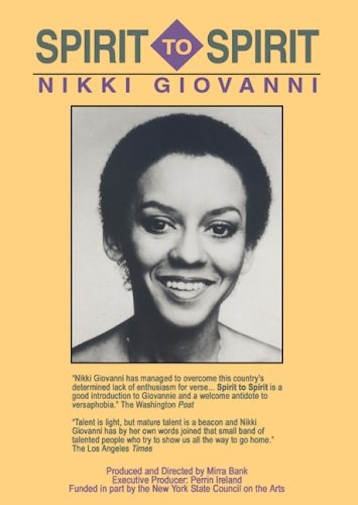 Spirit to Spirit: The Poetry of Nikki Giovanni