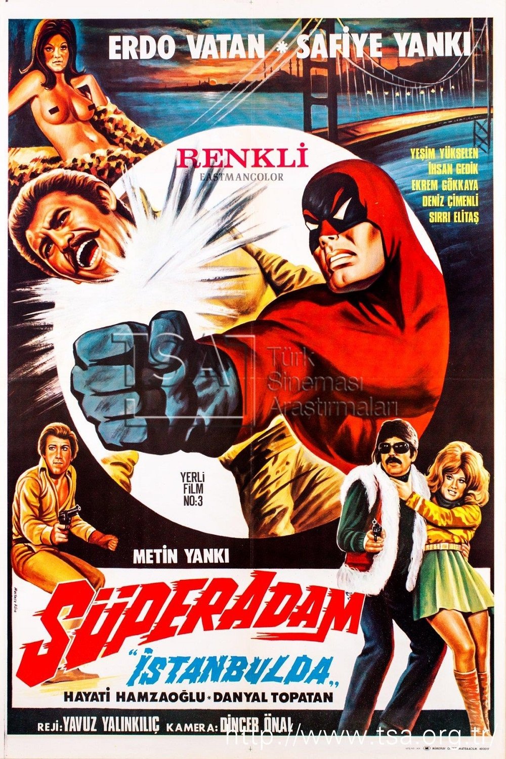 Süper Adam Istanbul'da