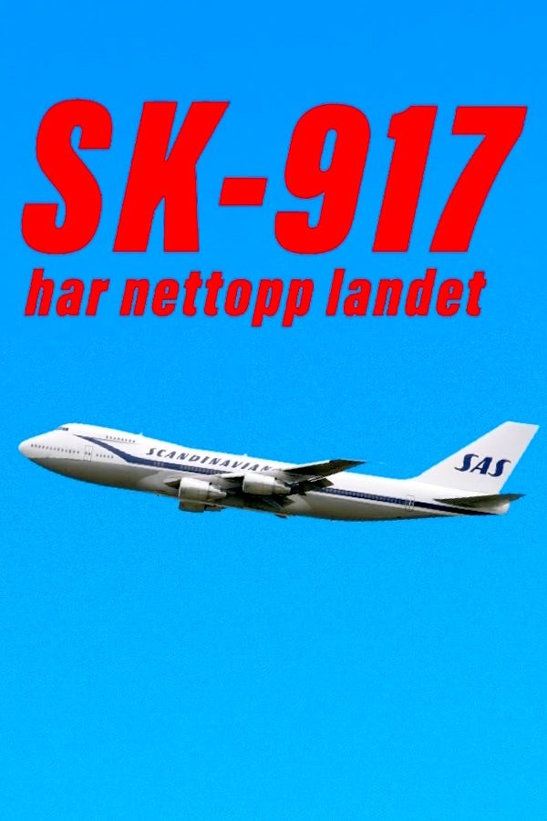 SK-917 har nettopp landet..