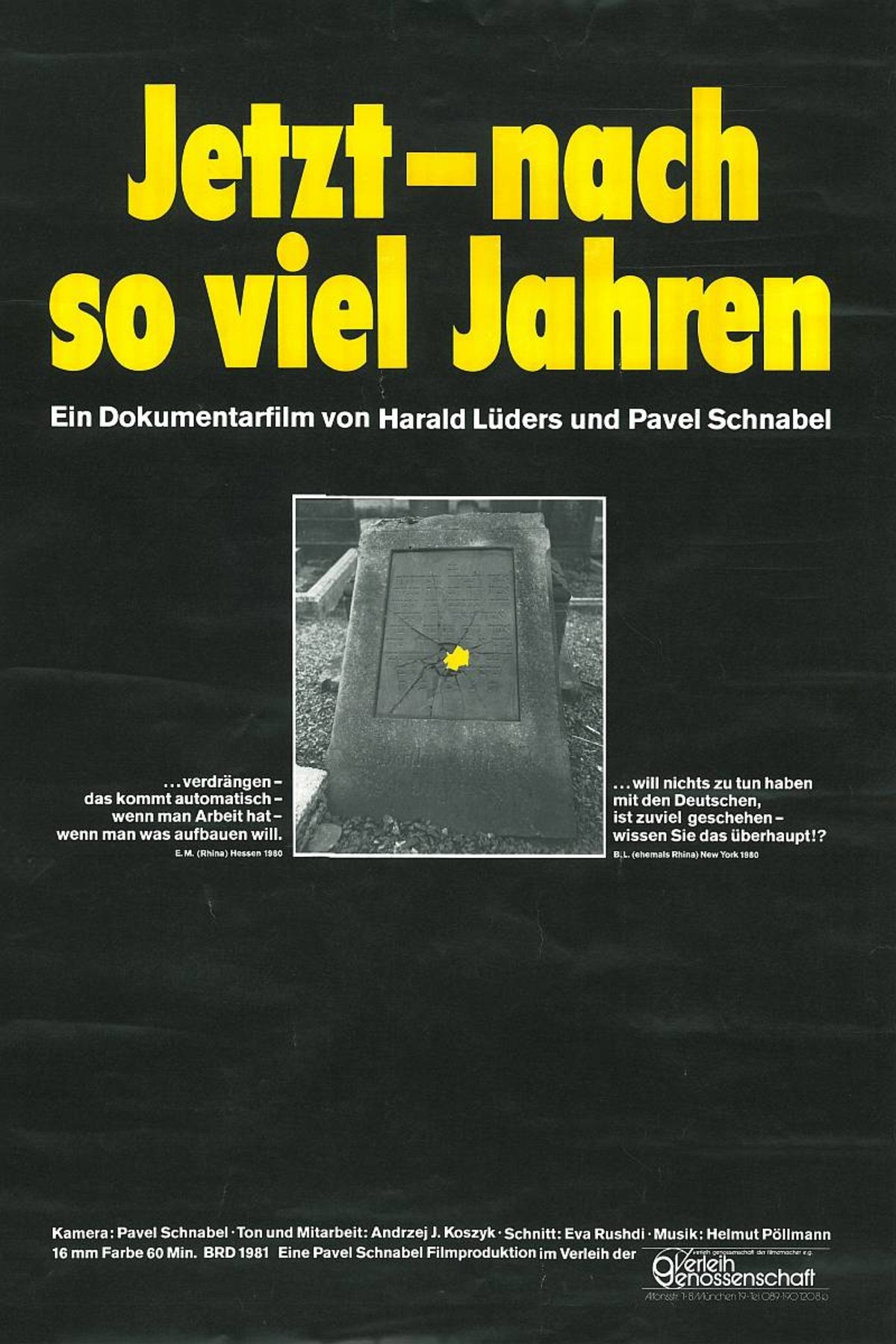 Jetzt - Nach so vielen Jahren