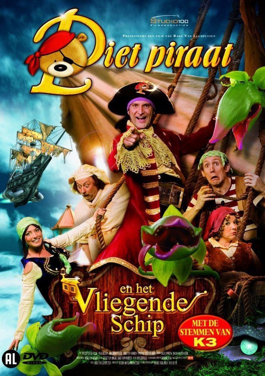 Piet Piraat en het vliegende schip