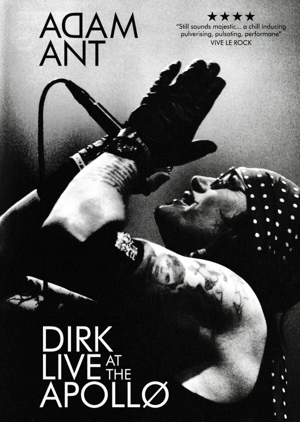 Adam Ant - Dirk Live at the Apollo