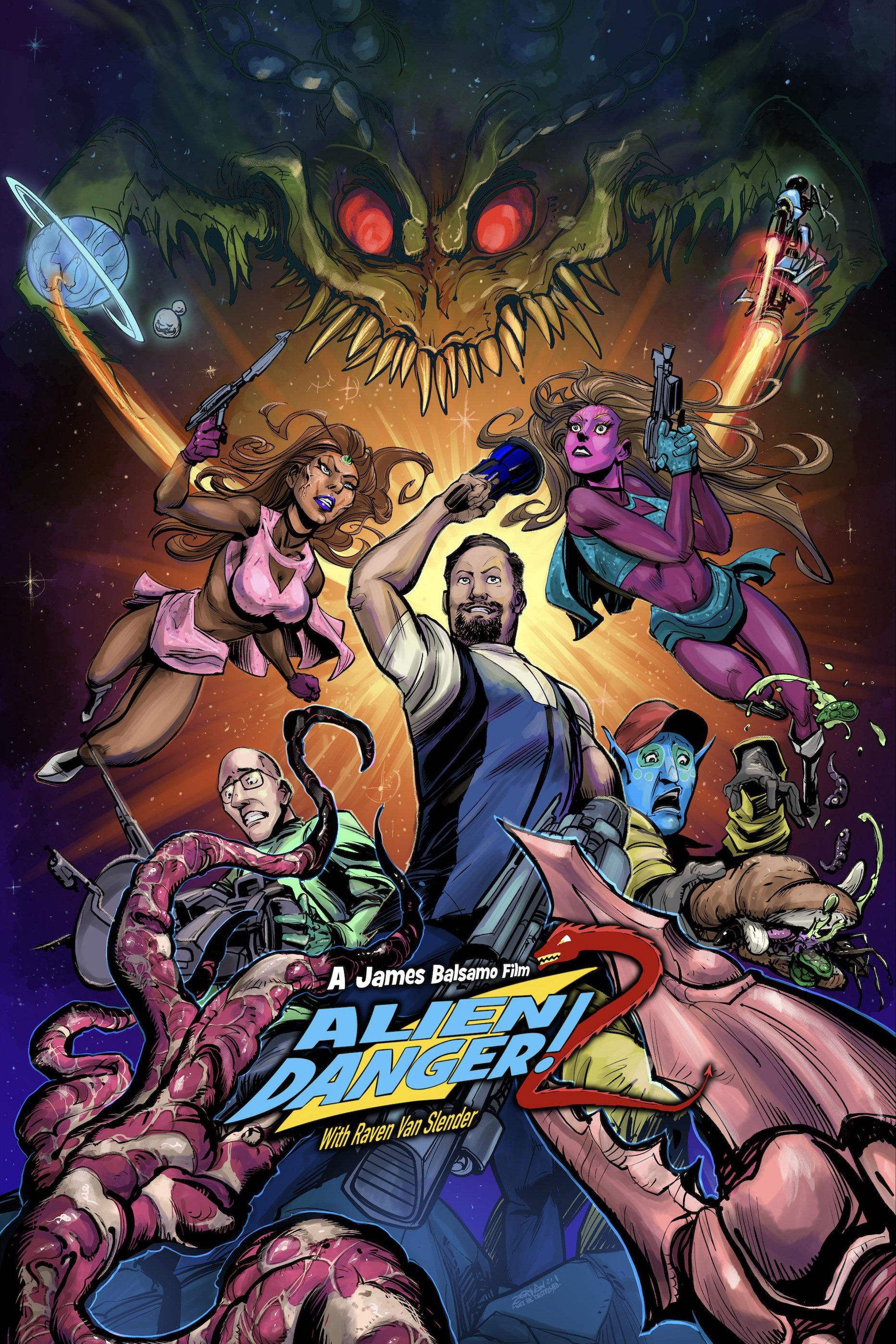 Alien Danger 2! With Raven Van Slender