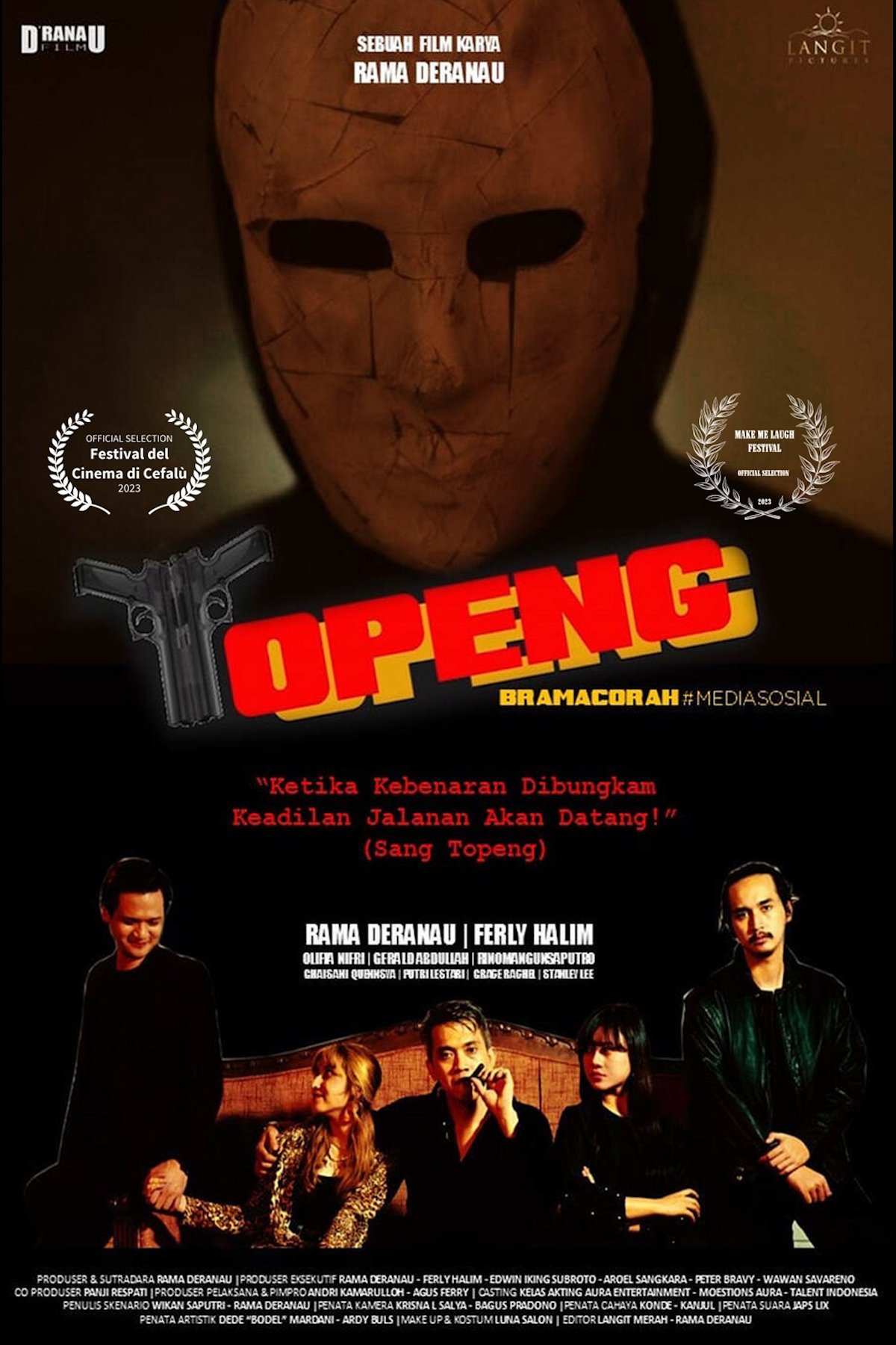 Topeng Bramacorah dan Media Sosial