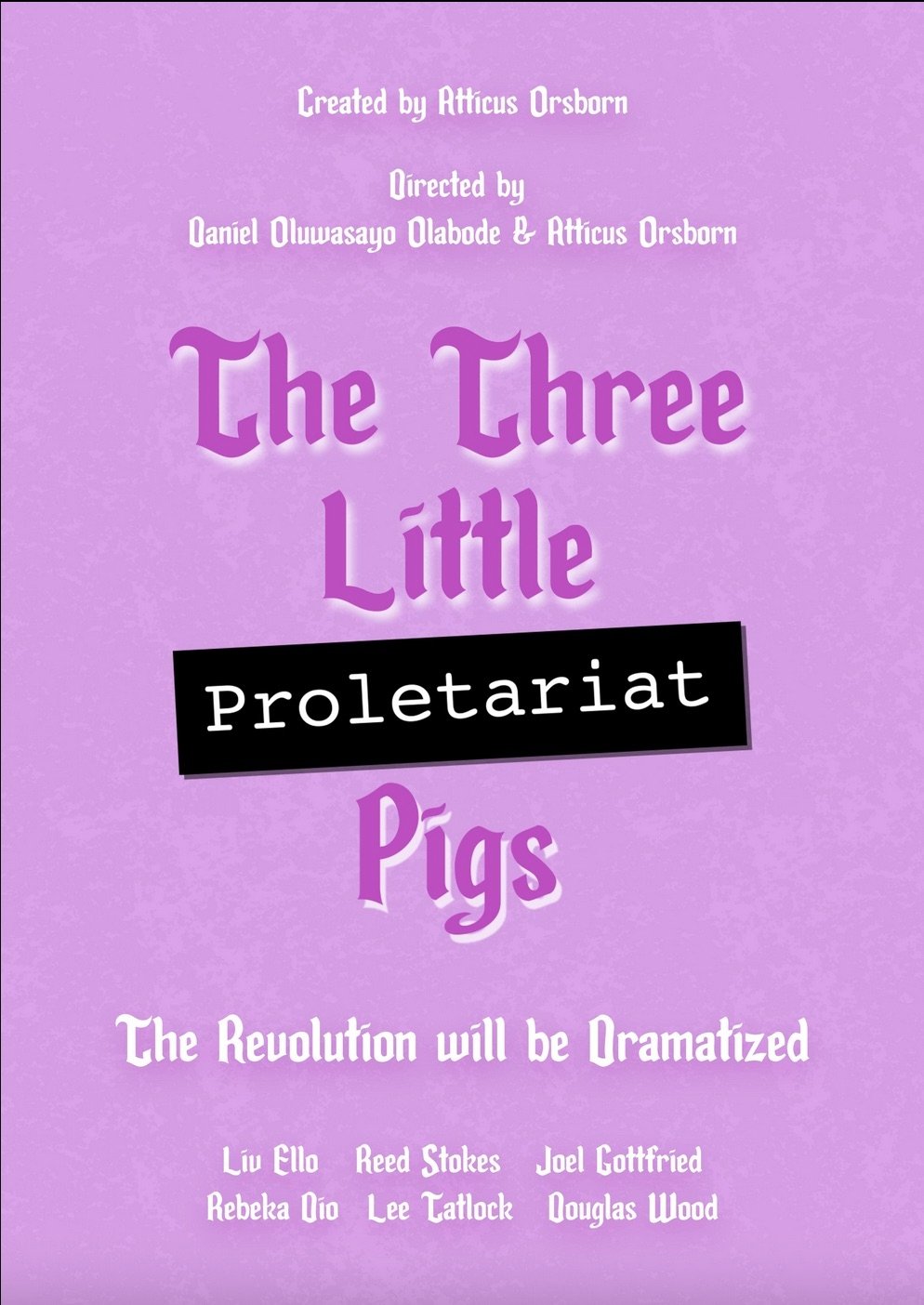 The Three Little Proletariat Pigs