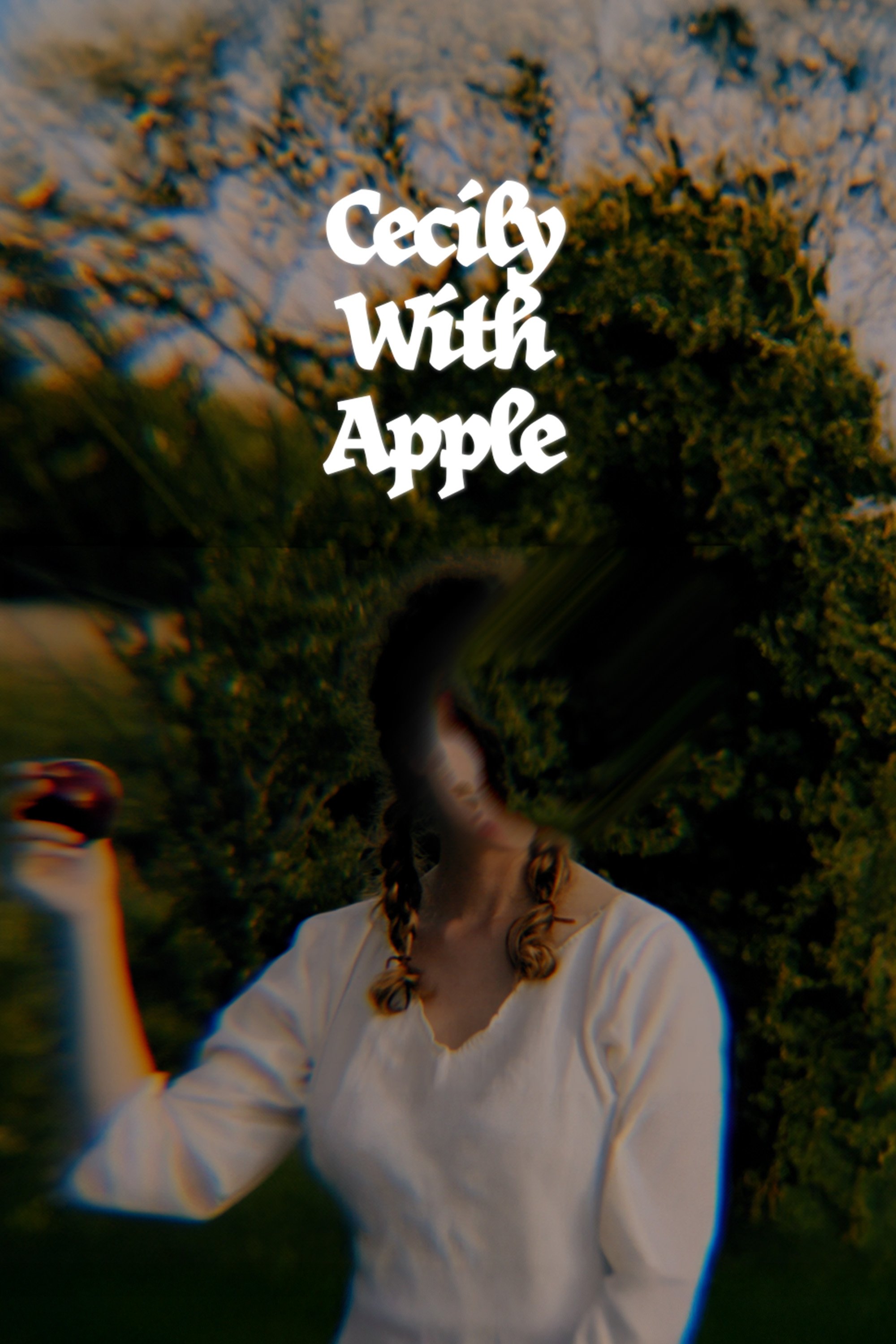 Cecily with Apple