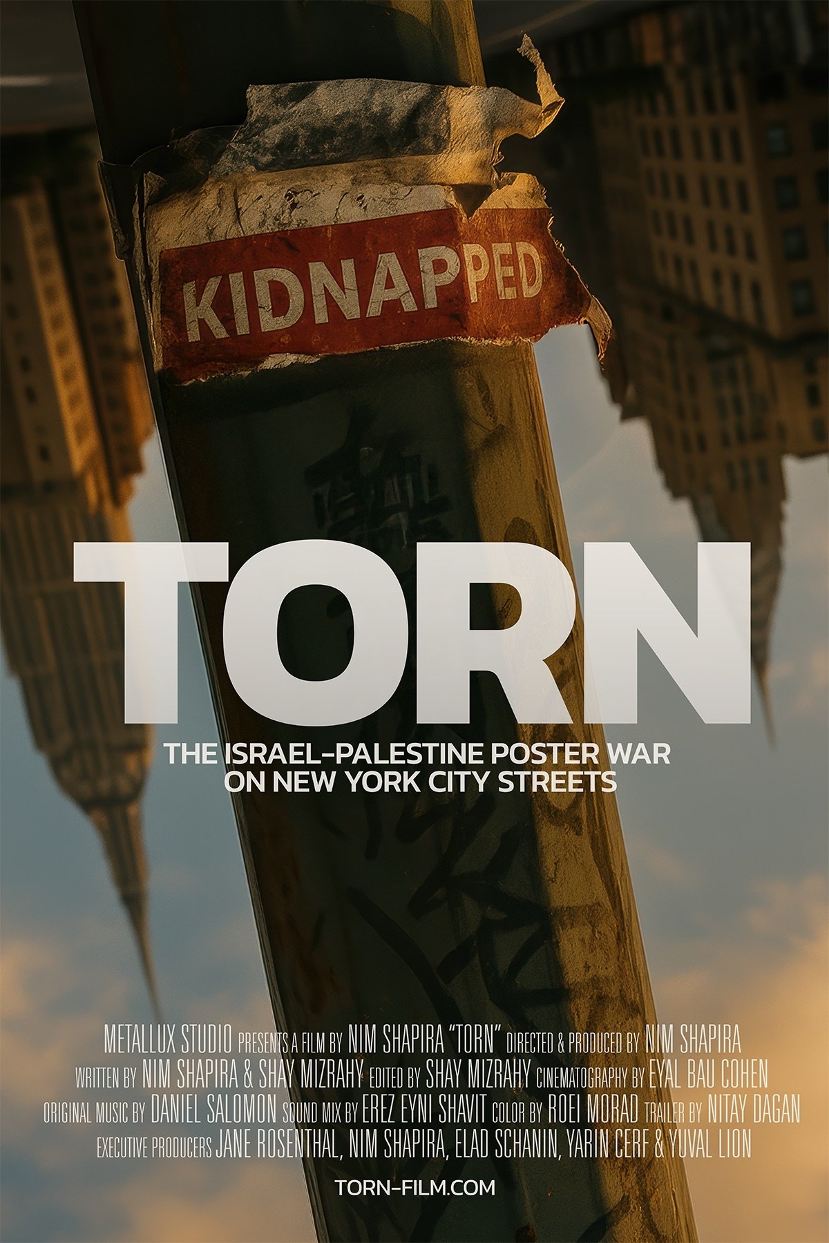 Torn: The Israel-Palestine Poster War on NYC Streets