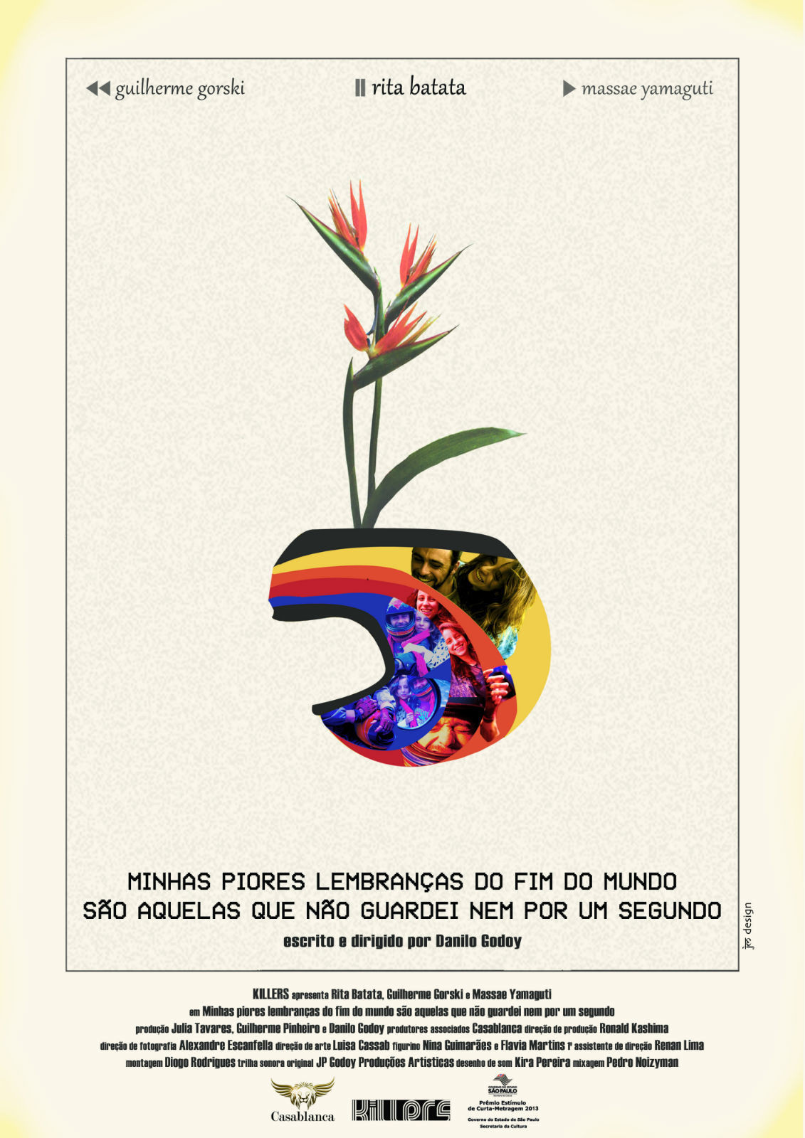 Minhas piores lembranças do fim do mundo são aquelas que não guardei nem por um segundo