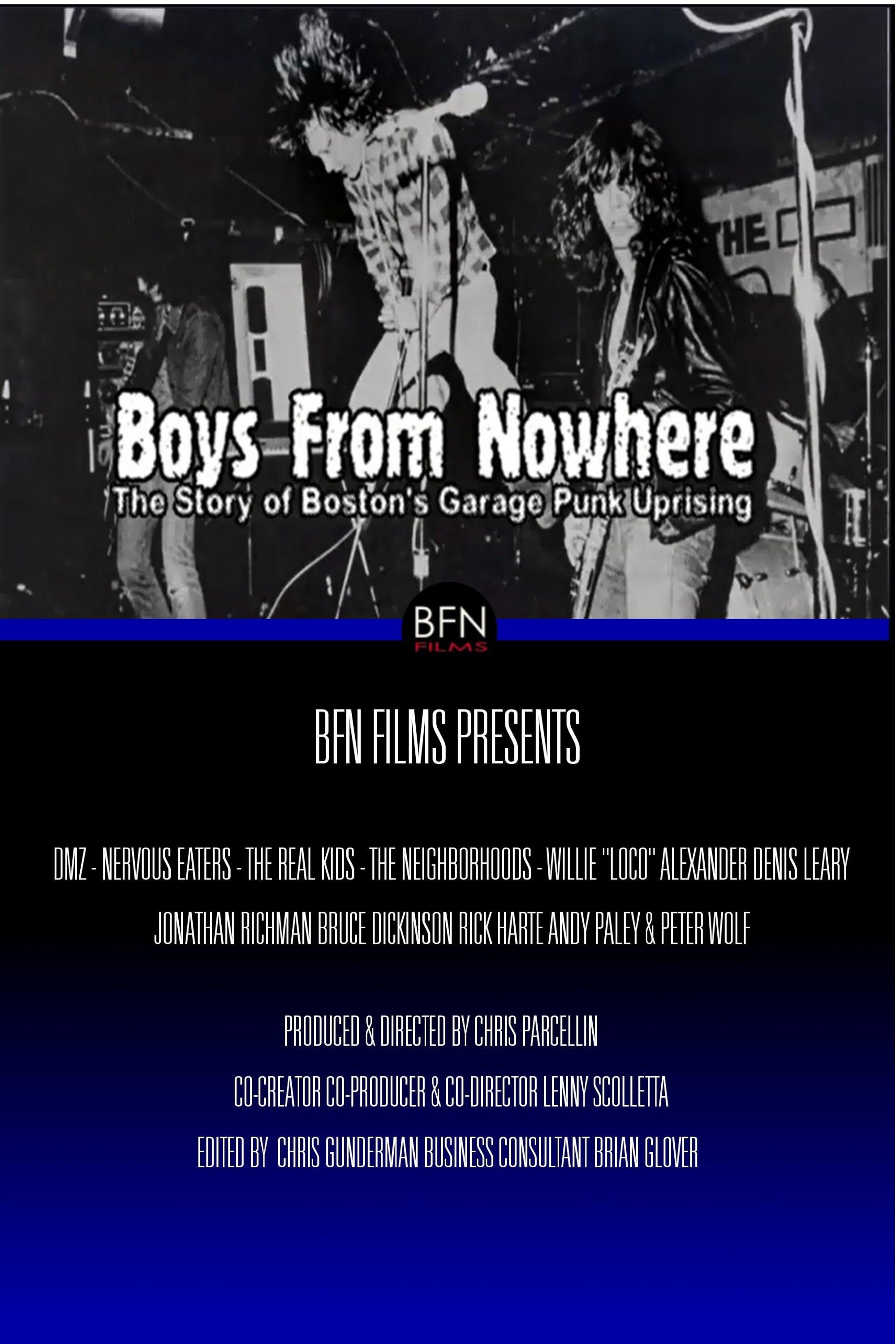 Boys from Nowhere: The Story of Boston's Garage Punk Uprising