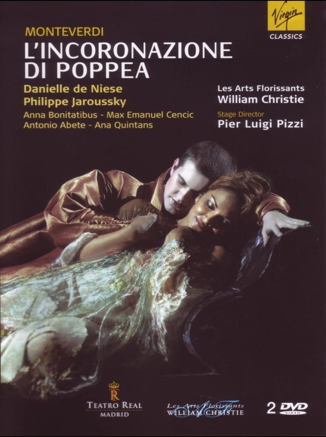 L'incoronazione di Poppea, Dramma musicale in one prologue and three acts