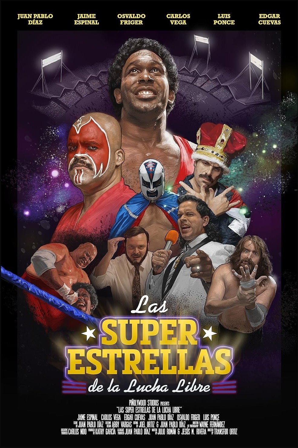 Las super estrellas de la lucha libre